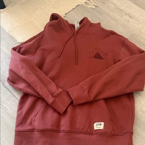 Mountain Hardwear Tops - Women’s  Rust Red Pullover Hoodie Sweatshirt